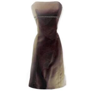 Alfred Angelo Mocha Empire A-Line Dress